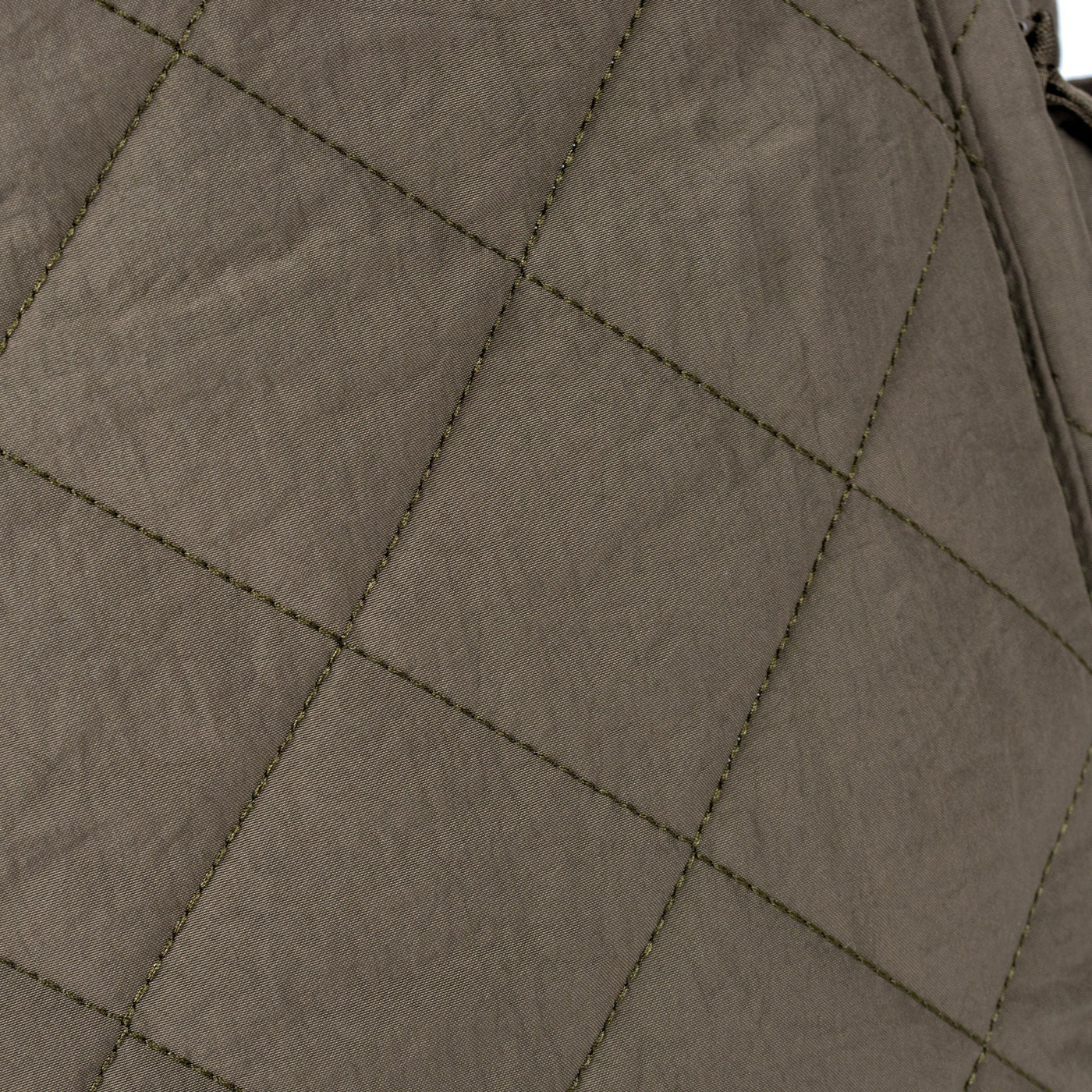 Olives Kapitone Puffer Tote Pamuk Çanta
