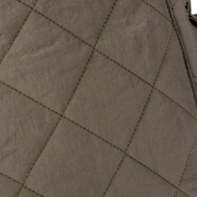 Olives Kapitone Puffer Tote Pamuk Çanta