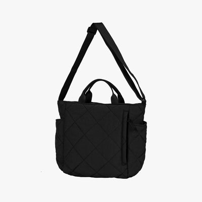 Olives Kapitone Puffer Tote Pamuk Çanta