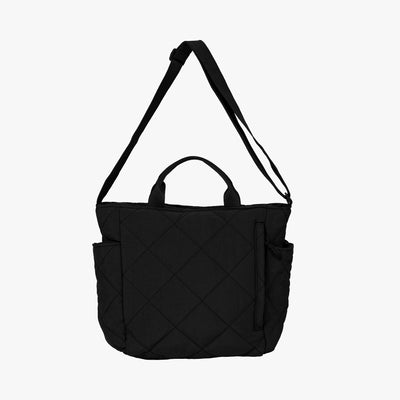 Olives Kapitone Puffer Tote Pamuk Çanta