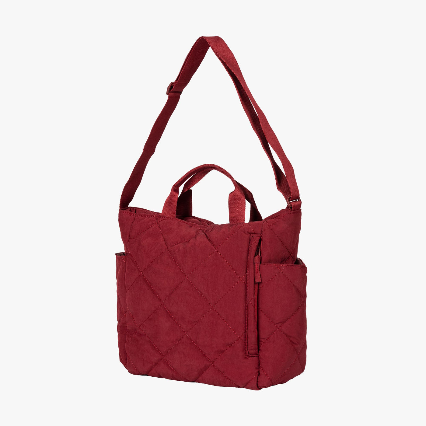 Olives Kapitone Puffer Tote Pamuk Çanta