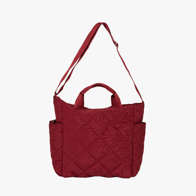 Olives Kapitone Puffer Tote Pamuk Çanta