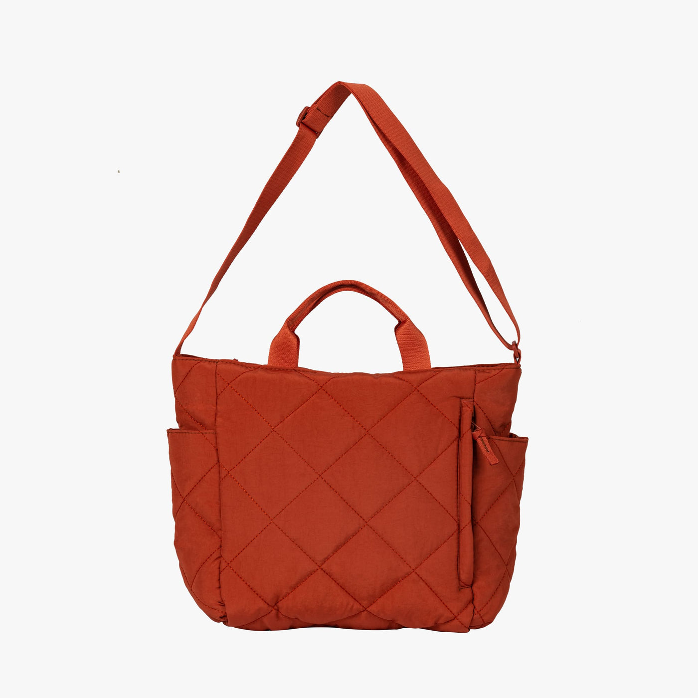 Olives Kapitone Puffer Tote Pamuk Çanta